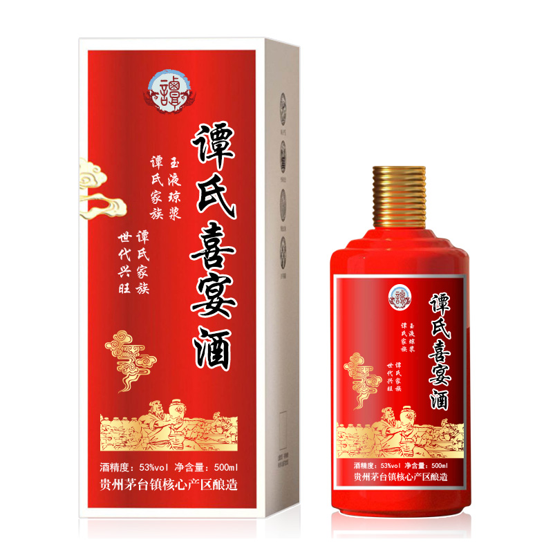 谭氏家宴酒图片