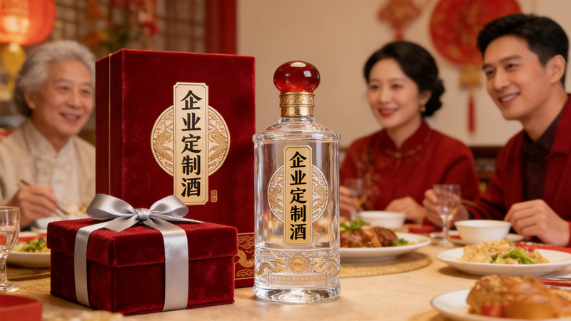 企业定制酒图片