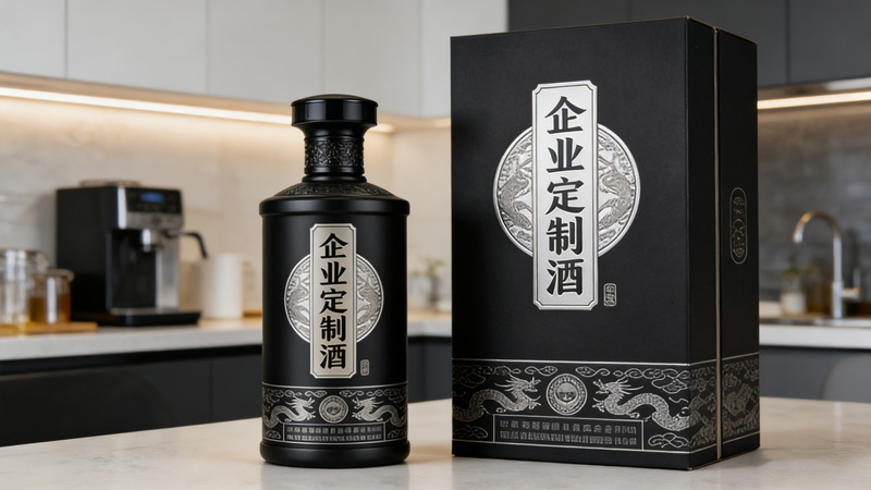 企业定制酒图片