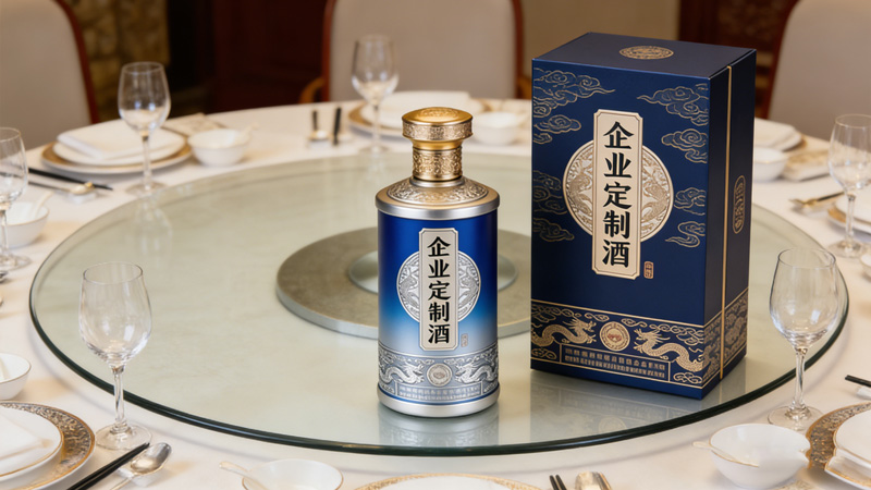 企业定制酒图片