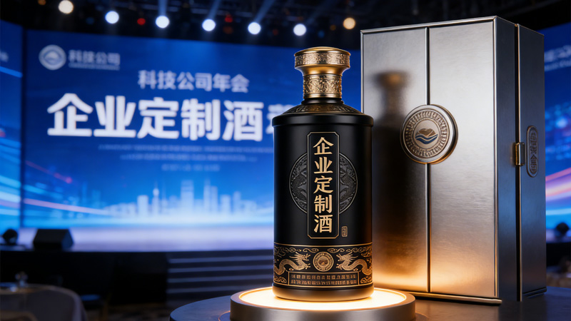 企业定制酒图片