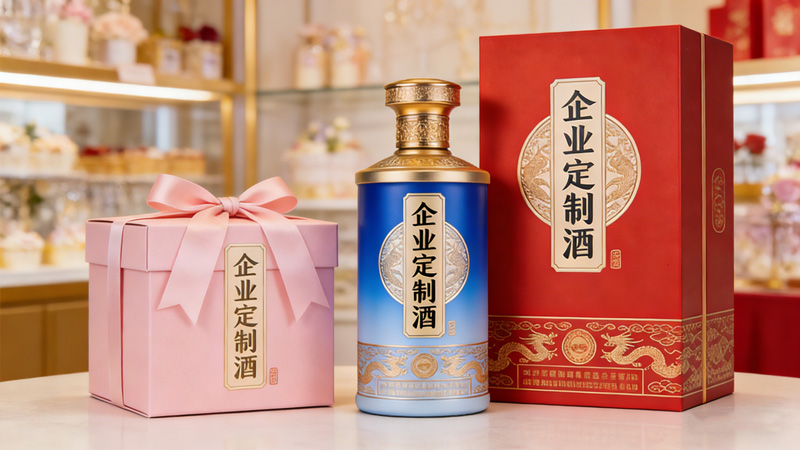 企业定制酒图片