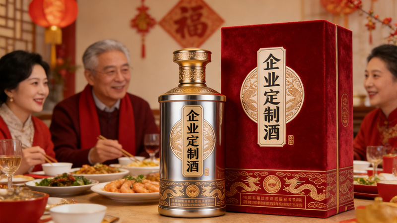 企业定制酒图片