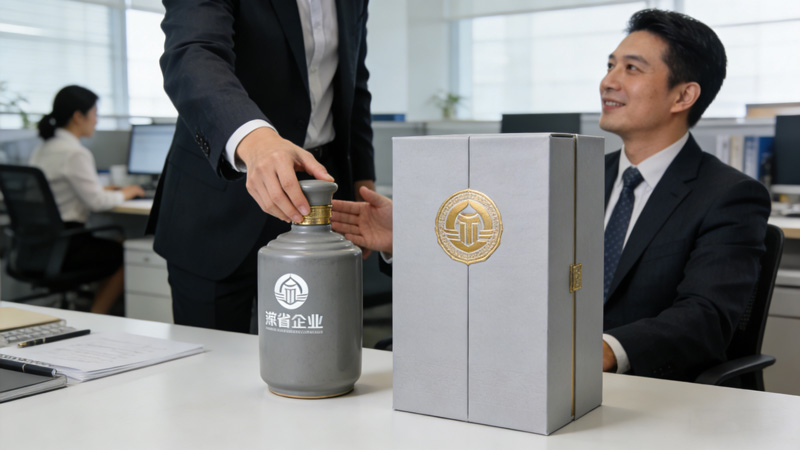 企业定制酒图片