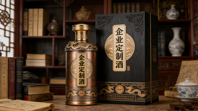 企业定制酒图片