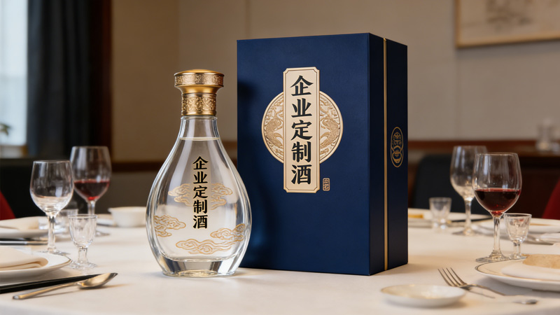 企业定制酒图片
