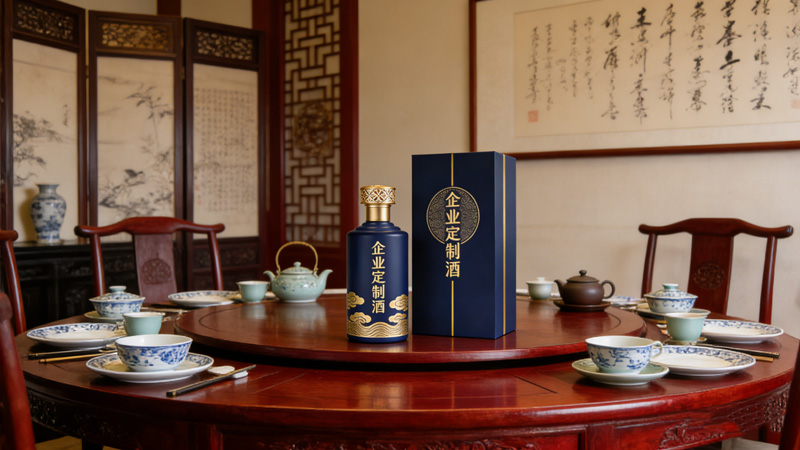 企业定制酒图片