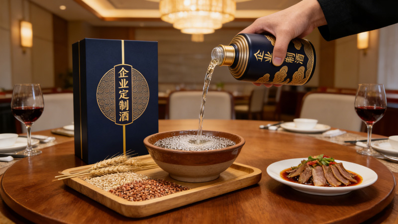 企业定制酒图片