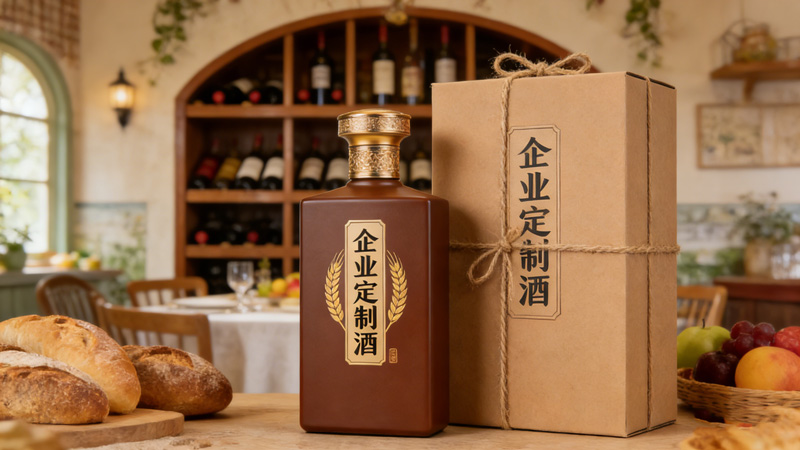 企业定制酒图片