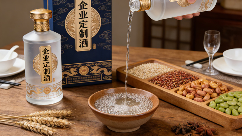 企业定制酒图片