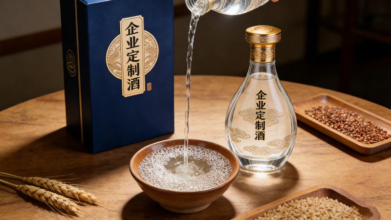 企业定制酒图片