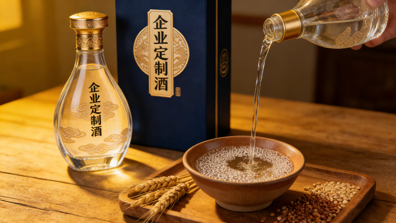 企业定制酒图片