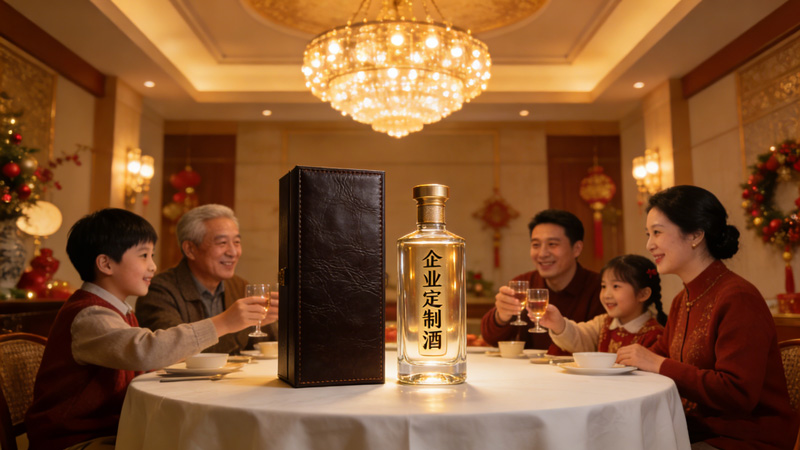 夏门企业定制酒图片