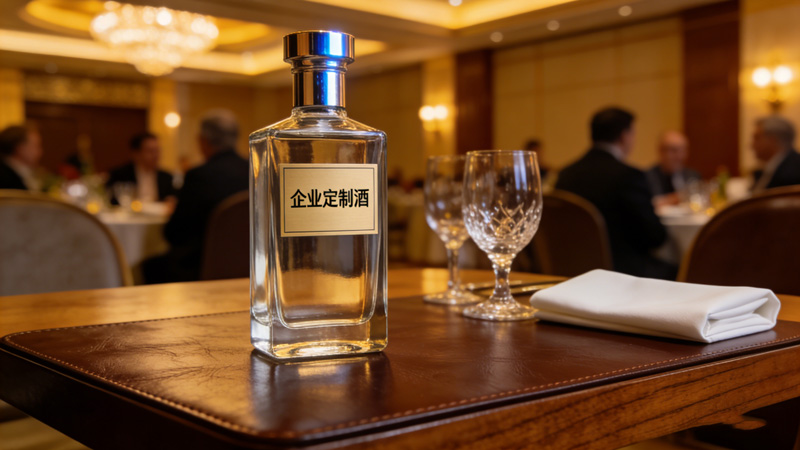 青岛企业定制酒图片