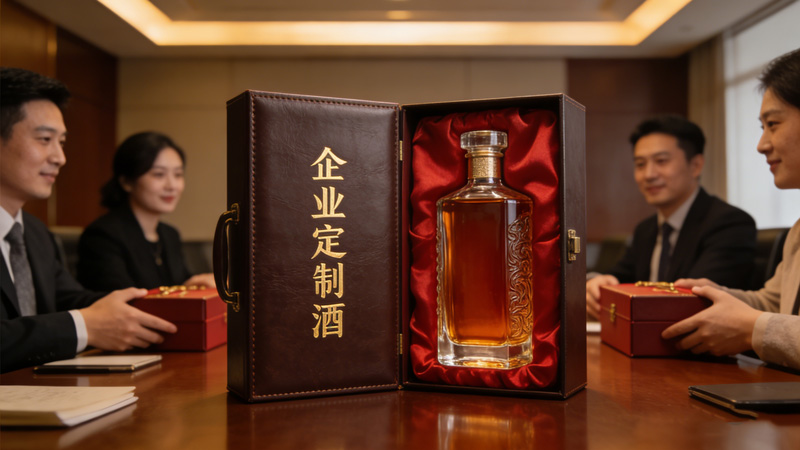 宁波企业定制酒图片
