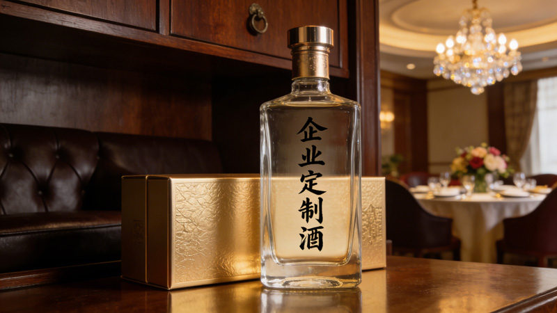 湖北企业定制酒图片