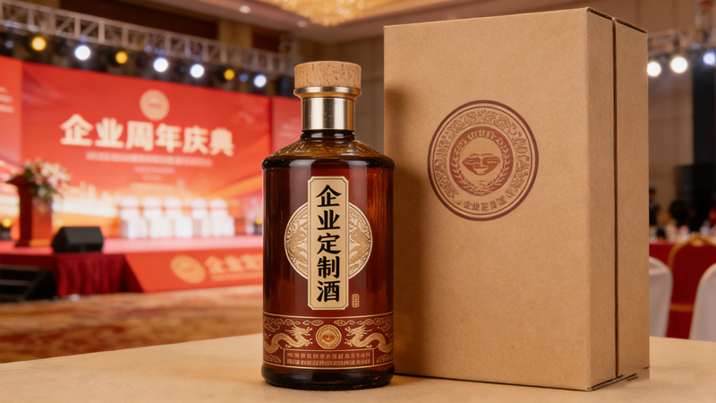 企业定制酒图片
