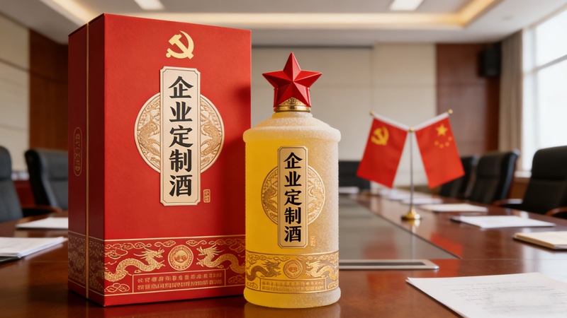 企业定制酒图片