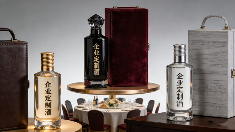 企业定制酒图片