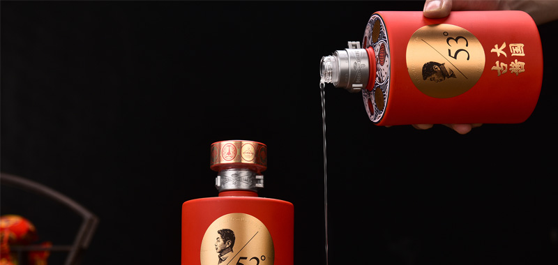 大国古酱红将酒图片