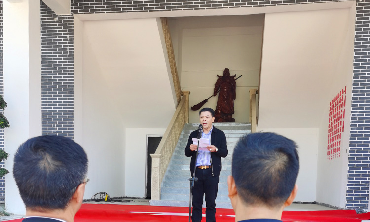 集团董事长熊宏飞致辞