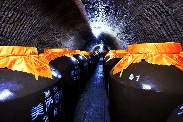 美酒洞酒存储区