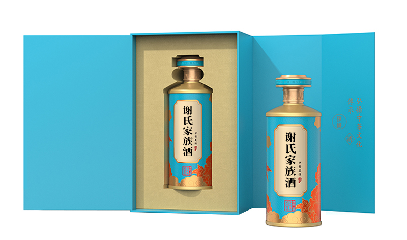 谢氏家族酒图片