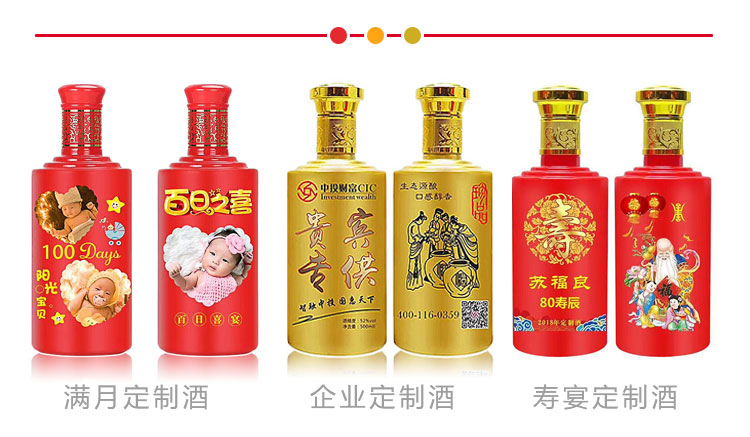 私人定制酒包含种类